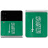 Saudi Arabia Flag Distressed Galaxy Z Flip4 5G Skin